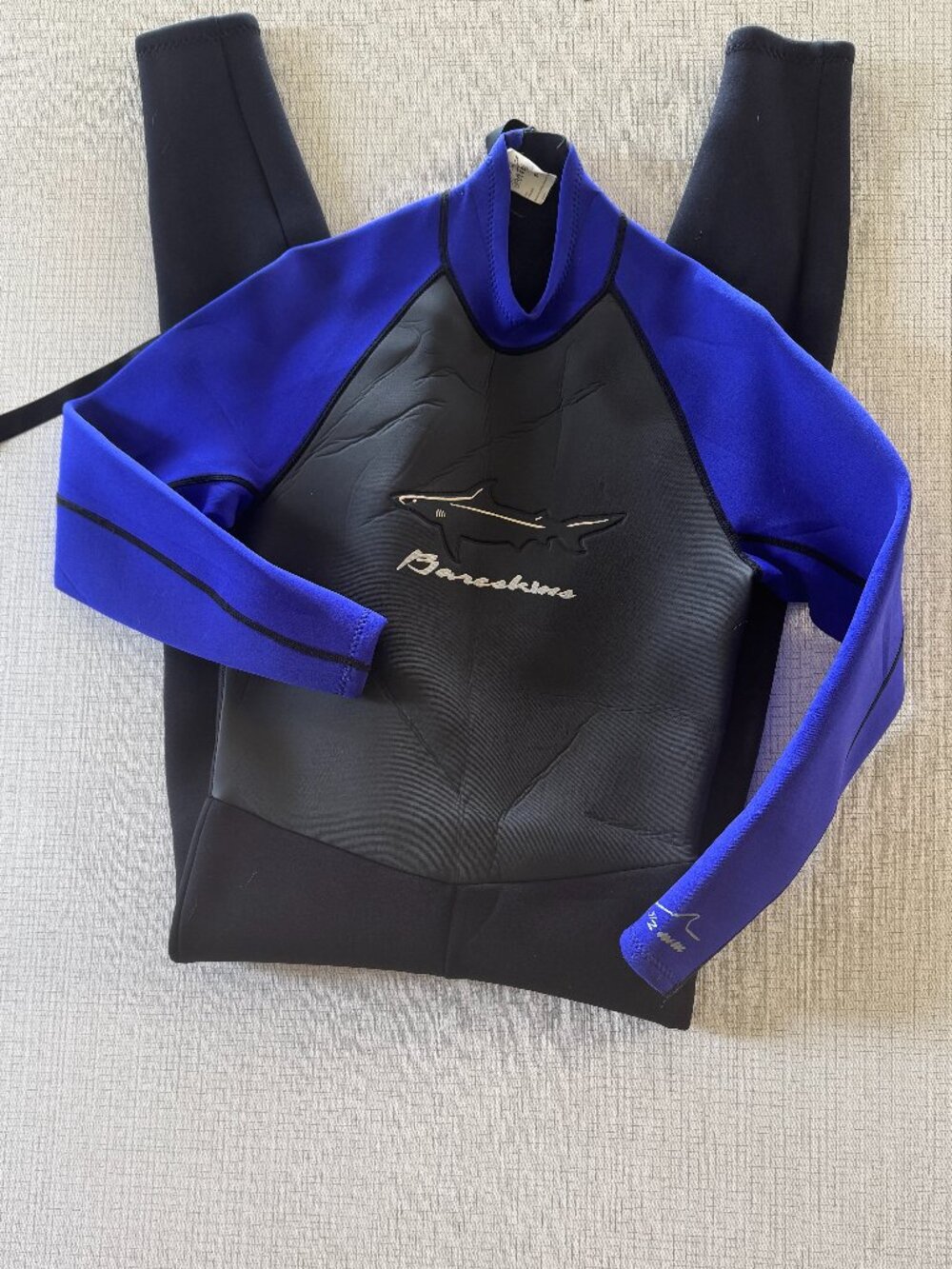 Bareskins Long Sleeve 3/2 mm Neoprene Wet Suit, Size S
